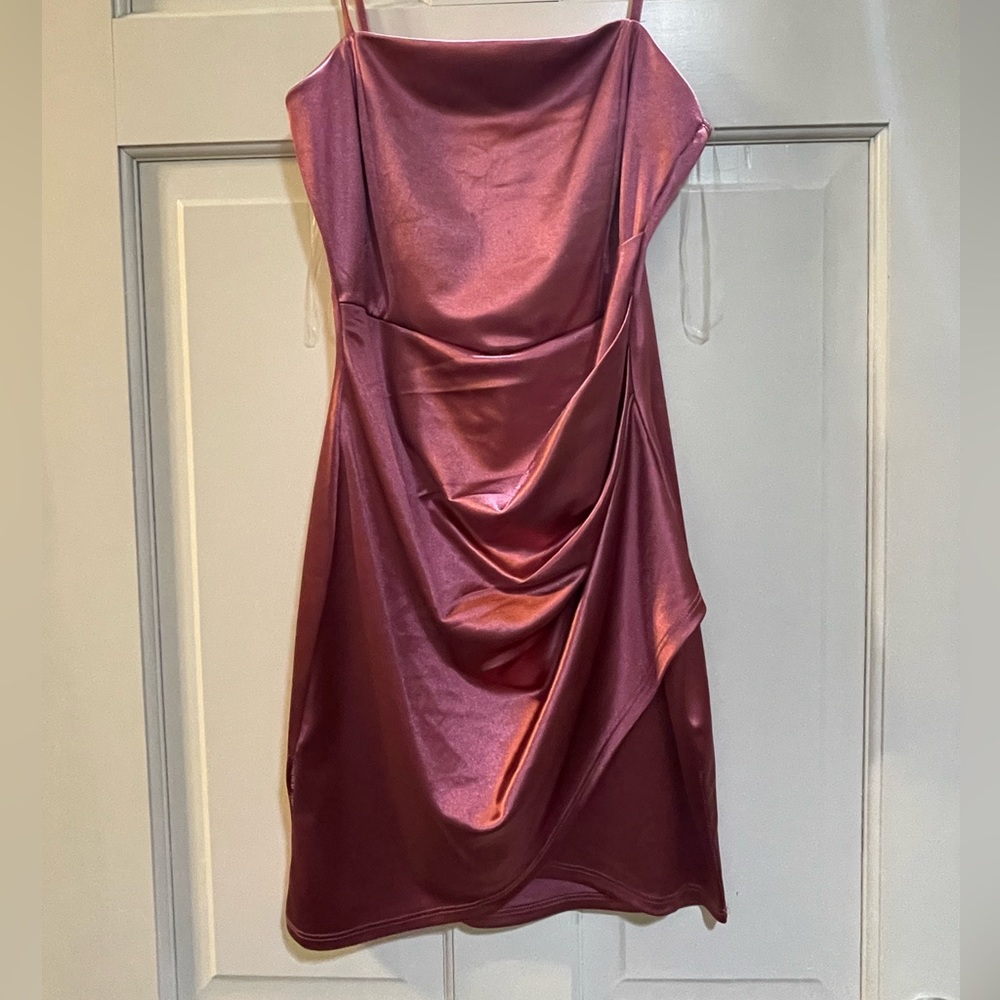 Windsor medium pink/magenta mini dress